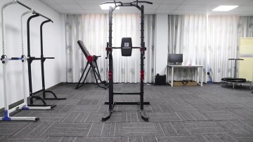 Multi Function Home Gym Equipment Custom Cage Stand Grip Squat Rack Adjustable Home DIP Station Pull Up Bar Chin Power Tower1