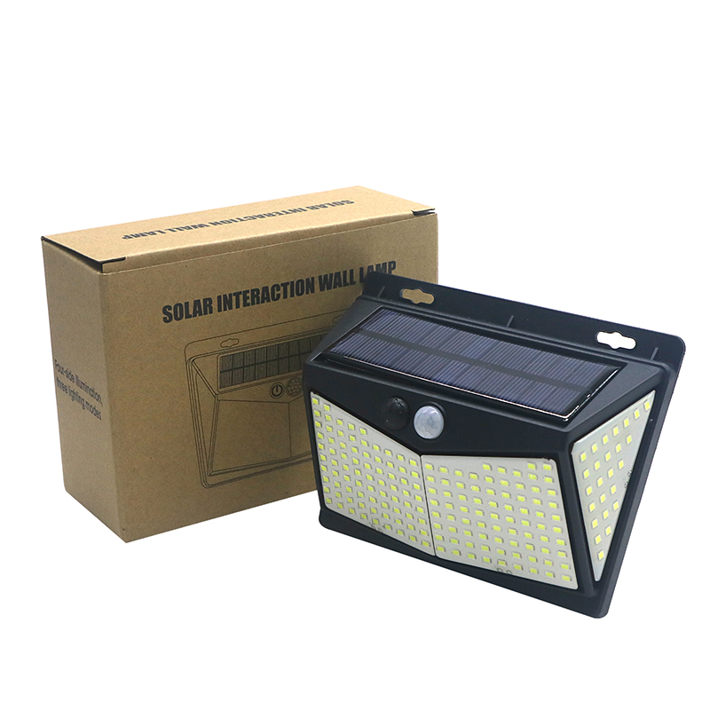 Applique solaire 208 LEDS