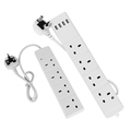 UK Extension Lead with 4 USB 3 Power Sockets: Electrical Supplies and Accessories1