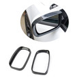 Carbon Fiber Style Side Door Mirror Visor Molding Trim for Dodge Charger 2015-20211