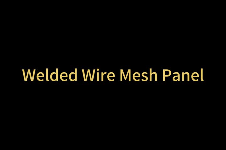 welded wire mesh panel
