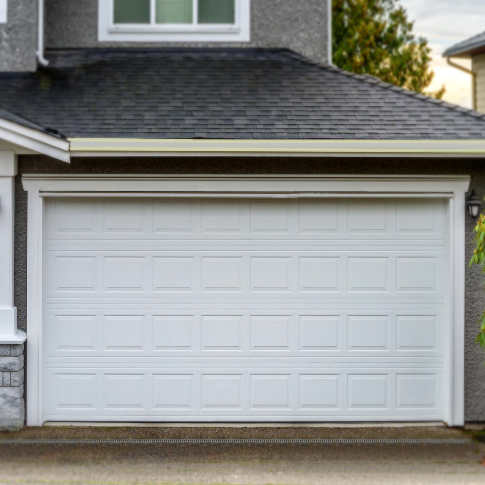 Insulated overhead garage door