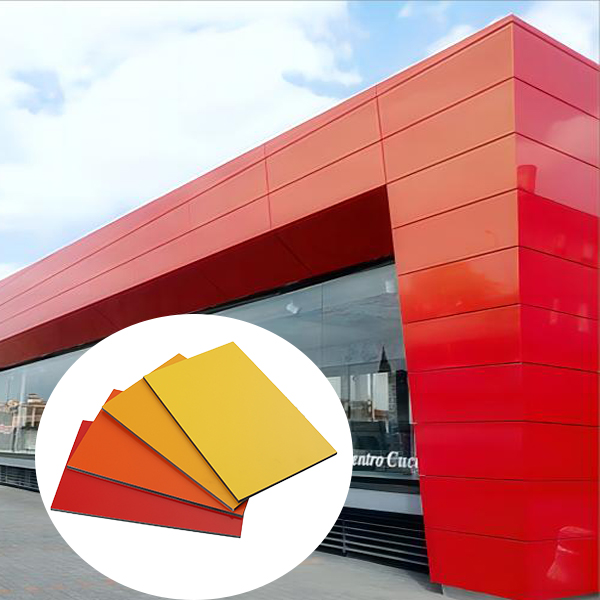 colorful aluminum composite panel