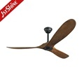 1stshine Ceiling Fan: Quiet Copper Motor, 3 Wooden Blades, 60", Smart APP Control, Special Promotion1