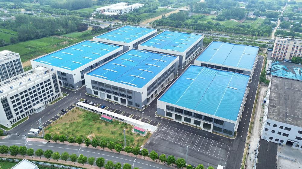 Aerial photo of the factory