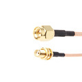 SMA Female to SMA Male Coaxial Cable RG179 20CM - Top Rank1