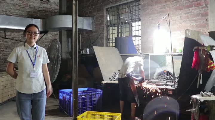 أرجل الطاولة المعدنية مصقولة