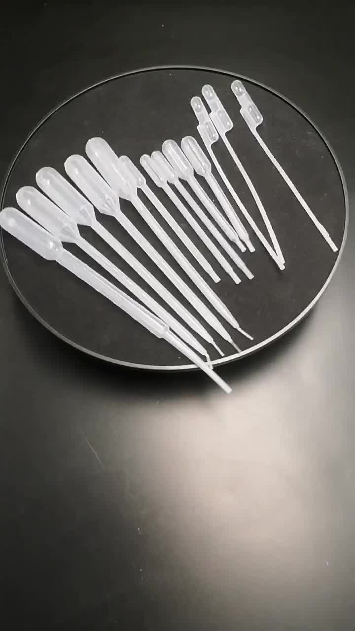 Pipetas de Pasteur de plástico