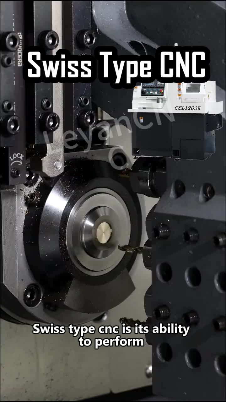 Swiss type cnc