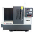 High-Precision TCK46 CNC Lathe with Slant Bed and Hydraulic Tailstock1