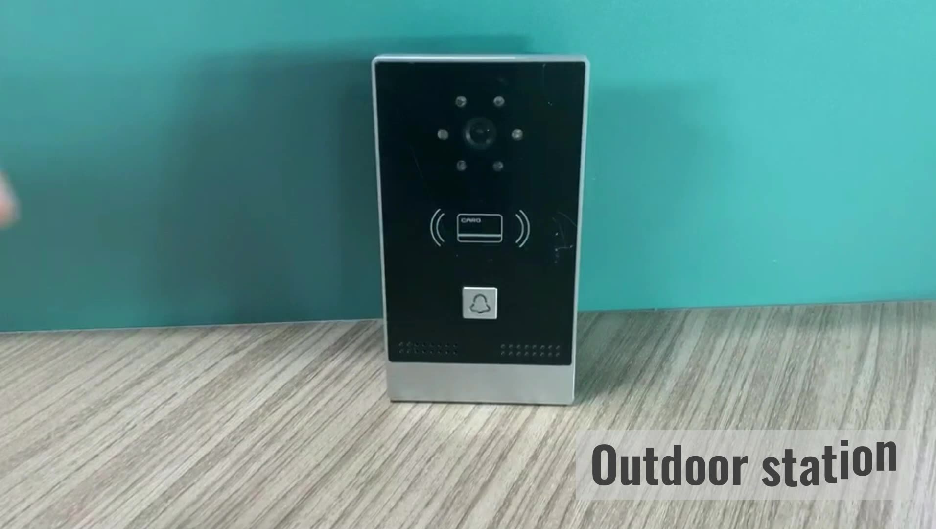 Villa Smart Home Walkie Talkie Doorbell Seguridad impermeable Ant-theft Ringvideo Toulebell1