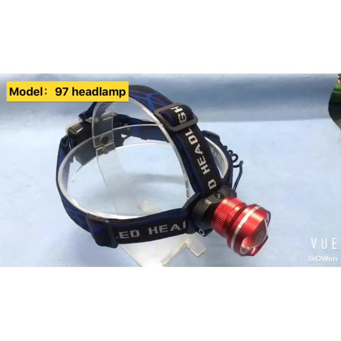 Best Selling  Rechargeable Led Headlamp Light Torch High Power Zoom Head torch1