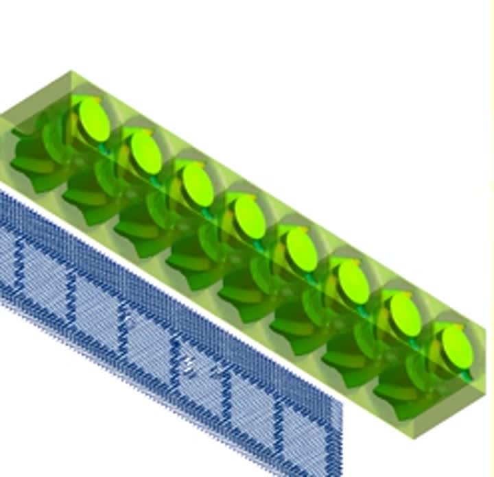 4056 Fan TRAY Fan Simulation