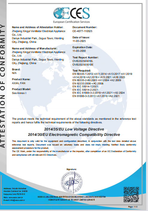 European Certification Services