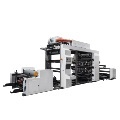 High Speed Stack Type Flexographic Printing Machine with UV Tag Silk 6-Color Printing1