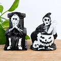 High Quality Hand Carved Reiki Crystal Crafts Black Obsidian Death for Home Decoration1
