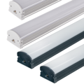 LED Batten Lights: 30/60/72/120W Indoor Office & School Lighting, 2/4/5/8ft, Black/Silver1