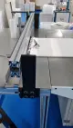 Machine composite du matériau filtrant automatique