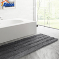 2021 New Style Microfiber Chenille Bath Rugs - Thin and Thick Pile Carpet Mats for Bathroom1