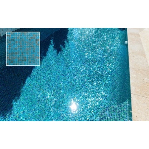 Ensuring Durability and Aesthetics: Advances in Anti-Falling Off Glass Mosaics for Swimming Pools