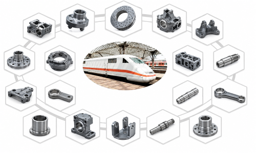 Comment sont fabriquées les pièces de transport ferroviaire : moulage, usinage CNC et contrôle qualité