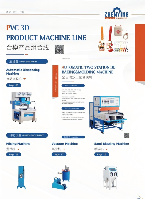 PVC 3D Keychain Production Line - PVC Keychain Making Machine & Dispensing Machine