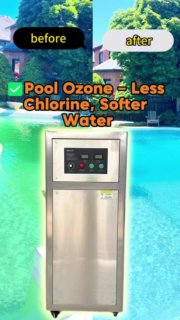 Sistem comercial de dezinfecție cu ozon pentru piscine