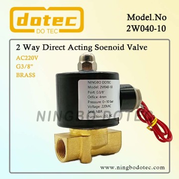 2W040-10 brass solenoid valve
