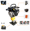 Tipo di benzina Earth Rammer Compaction Viberatory Rammer Gasoline Engine da 5,5 CV che ha un impatto Rammer1