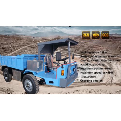 4 wheel electric dumper