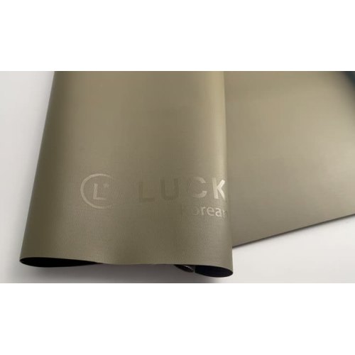 Lona impermeable de PVC personalizada con logotipo LUCKY