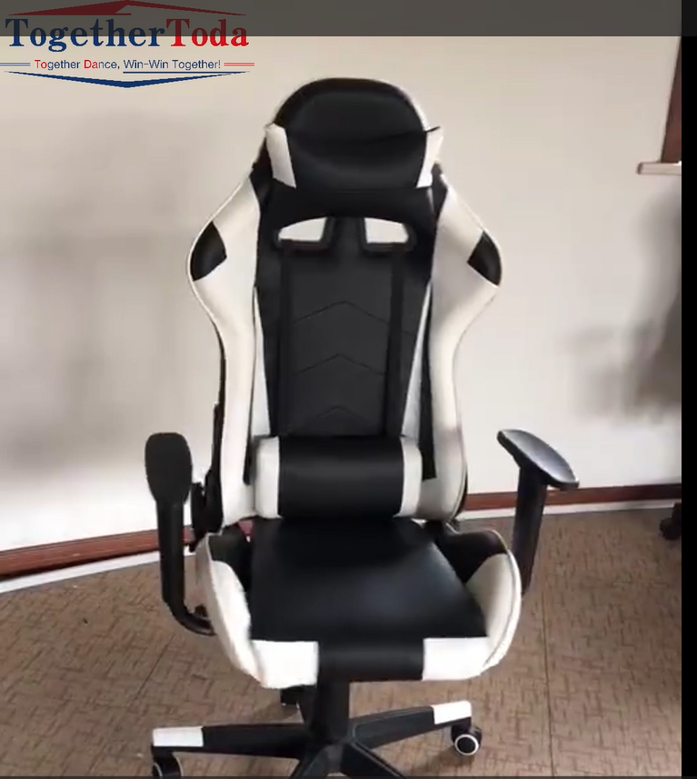 Leather gaming chair