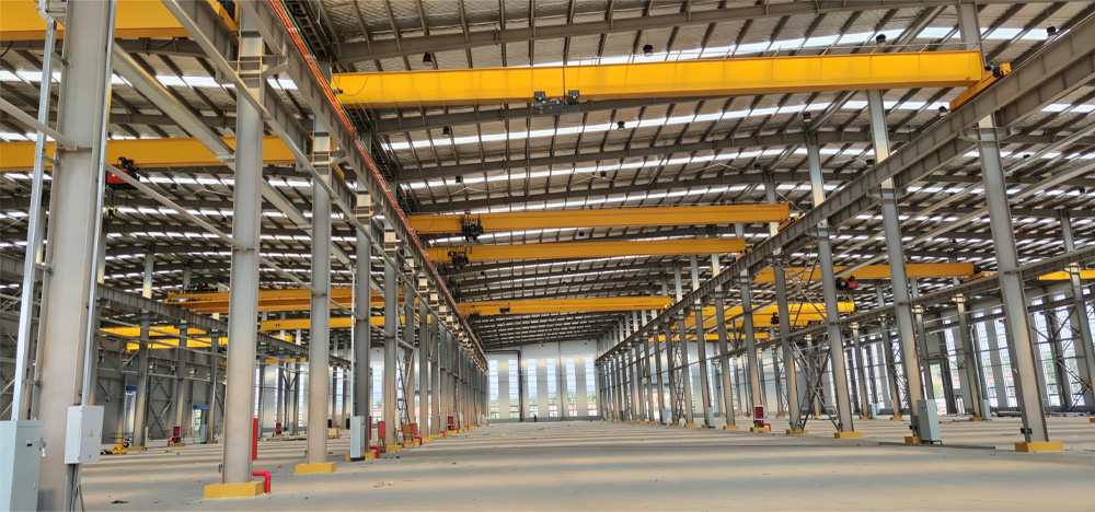 Factory interior