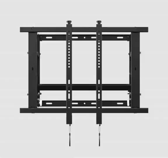 30 ~ 75 &quot;LCD -Videopromanwartungswartung Hydraulikschiebung Typ Wall Mount TV -Halterung für Werbung Display1