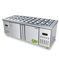 Salad Bar Refrigerator Workbench Refrigerated Counter1