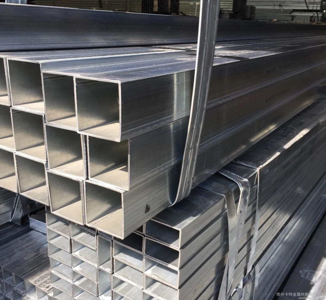 Mild Rhs Shs Hollow Section Rectangular Galvanized Steel Square Tube for Fence Tubing