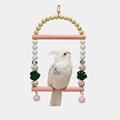 Wooden Parrot Toys: Hang, Chew, and Play Accessories for Parakeets, Budgies, and Cockatiels1