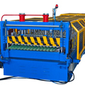 Automatic High-Quality Tile Making Machinery: Aluminum Corrugated Sheet Roofing Sheet Rolling Forming Machine1