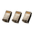 Thru Modular Data Plugs for RJ45 CAT6 Pass-Through Connectors1
