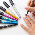8Color Monami Art Nail Marker Pen - Non-permanent Nail Paint Marker for Decorations and Gifts1