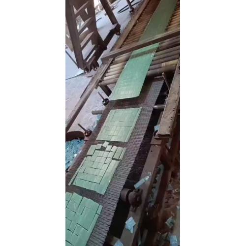 melt glass mosaic production line video2