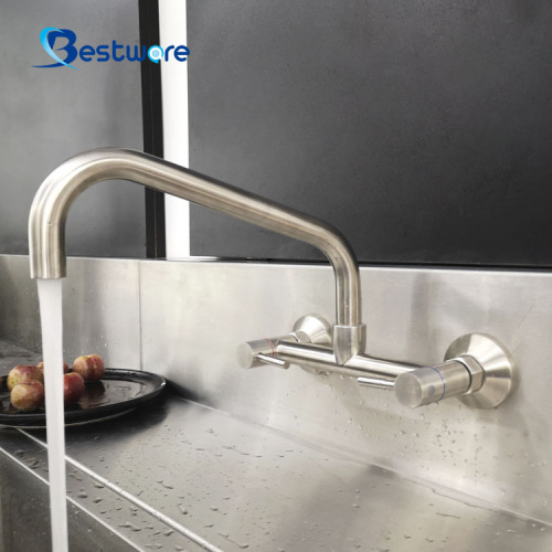 Wall Mount Kitchen Faucet