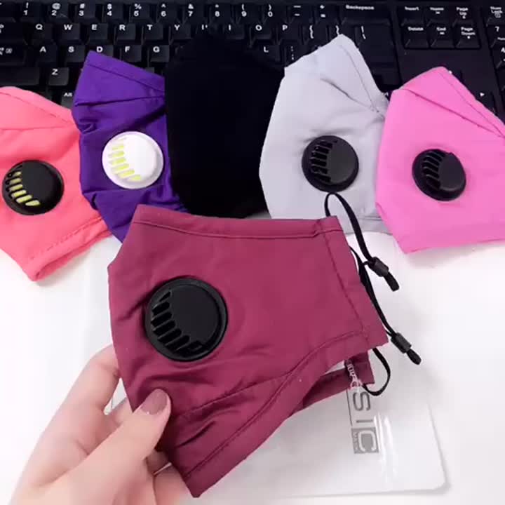 Máscaras de algodón colorido