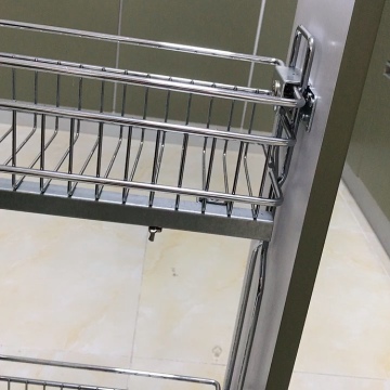 high quality kitchen hardware accessories metal stainless steel storage rack storage holder1