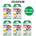 Fujifilm Instax Mini Film 10 20 30 40 50 60 80 100 Sheets 3 inch For mini 9 Polaroid FUJI Instant Camera Photo Mini 9 8 7s 70 90