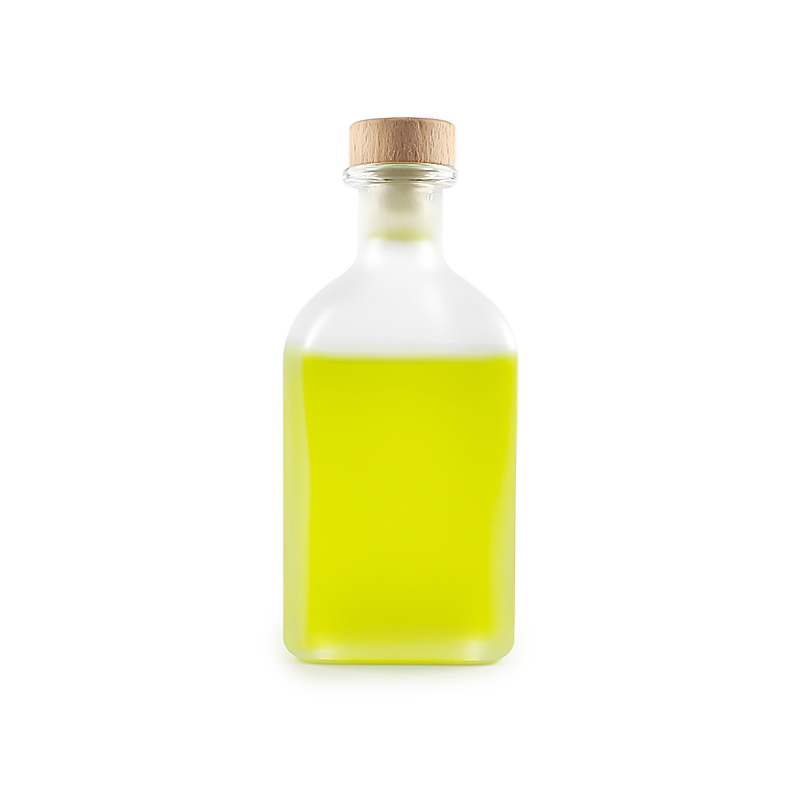 250 ml de bouteille en verre carré de 500 ml de 500 ml