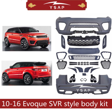 Top 10 RR Evoque Body Kit Manufacturers