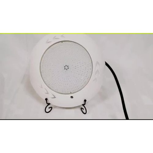 IP68 resina à prova d'água preenchida com a parede montada na piscina LED leve PC PC plana iluminação subaquática