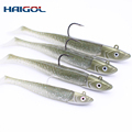 Big Paddle Tail Eel Soft Fishing Bait - PVC Plastic Artificial Bait1