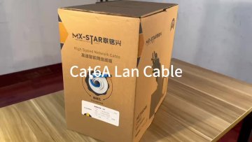 2024 MX-STAR Customizable 25awg 8 Core CAT6A UTP Ethernet Cable - 1.5 Meter LAN Certifier1